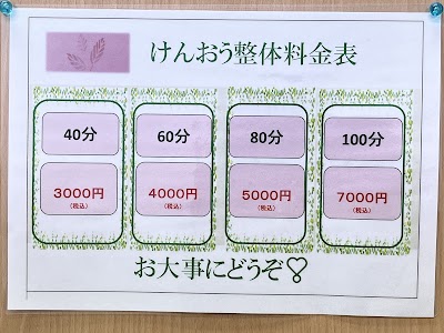 けんおう整体