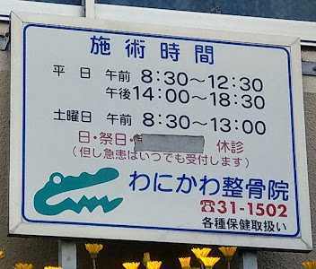 わにかわ整骨院